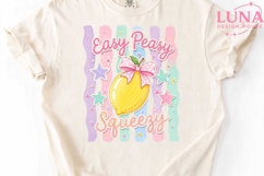 Easy Peasy Lemon Squeezy PNG, Cute Lemon Clipart, Summer PNG Product Image 4
