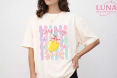 Easy Peasy Lemon Squeezy PNG, Cute Lemon Clipart, Summer PNG Product Image 5