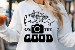 Focus on the good SVG, Mental Health SVG Product Image 1