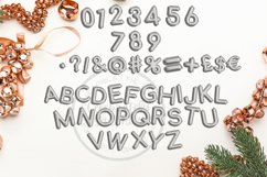 Foil Balloons Alphabet and Numbers Clipart Bundle