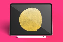 Foil Stamp - A Procreate Brush Stamp Product Image 1