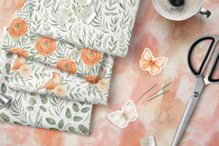Everbloom Floral Clipart and Patterns Product Image 17