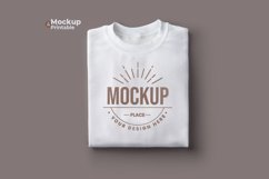 Folded white sweatshirt mockup PSD Sublimation Printable SVG Product Image 1