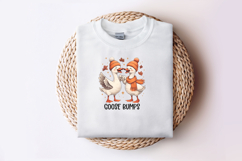 Goose Bumps PNG, Funny Fall Geese Clip art Product Image 4