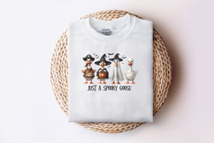 Just a Spooky Goose PNG, Funny Halloween Geese Clip art Product Image 2