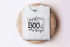 I Put the Boo in Boujee SVG, Cute Ghost Halloween cut file Product Image 4