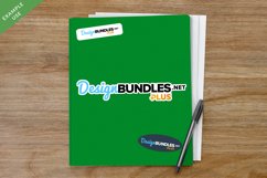 School Folder Cover Mock up Product Image 2