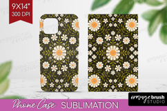 Folk Flowers Phone Case PNG - Floral Folk Case PNG Product Image 1