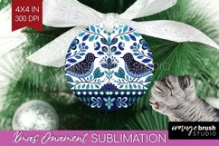 Folk Flowers Ornament PNG - Floral Folk PNG Sublimation Product Image 1