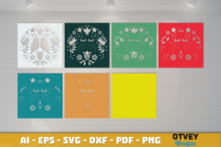 Owl Folk Art Scandinavian 3D Shadow Box Layered Papercut Product Image 2