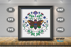 Folk Art Scandinavian 3D Shadow Box Layered Papercut BUNDLES Product Image 6