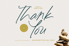 Charitty Battera Handwritten Ink Font Product Image 15