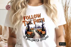 Follow the Path to Halloween Delight PNG | Halloween Product Image 2