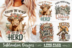 Christian Sublimation PNG Faith Sublimation 4 Designs Product Image 5