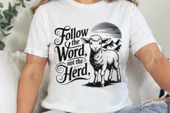 Follow The Word, Not The Herd SVG Product Image 2
