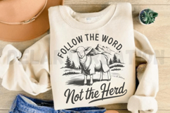 Follow The Word, Not The Herd SVG Product Image 4