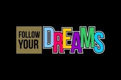 Follow Your Dream - SVG EPS PNG JPG AI Product Image 2