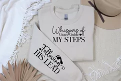 Whispers Of Grace Guide Sleeve SVG, Christian SVG Design Product Image 3