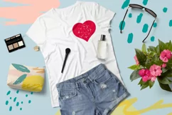 Target Heart Silhouettes SVG. Heart SVG. Love SVG. Aim SVG Product Image 1