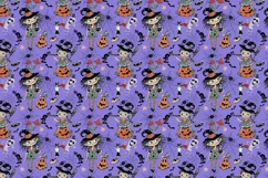 Halloween. Cute little witches. Eps Png Svg Product Image 2