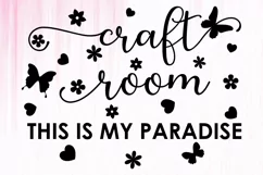 Craft Room SVG. Craft Room Sign. Funny Sign SVG. Craft SVG Product Image 2