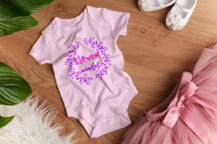 Newborn T-shirt,Baby Milestones SVG,Monthly Milestone Bundle Product Image 3