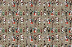 Funny snowman and girl PNG SVG Product Image 2