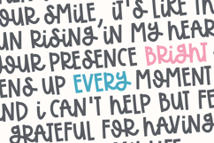 Pickypop - A Playful font with heart Product Image 5