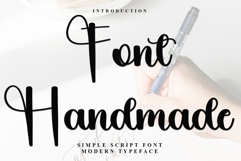Font Handmade Product Image 1