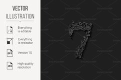 Decorated seven digit Product Image 1