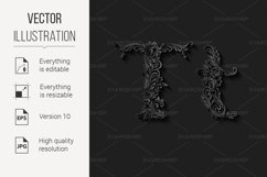 Decorated letter t Product Image 1