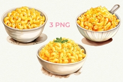 Mac And Cheese Clipart Thanksgiving PNG American food PNG Product Image 2