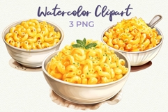 Mac And Cheese Clipart Thanksgiving PNG American food PNG Product Image 1