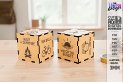 Decision Making Dice Laser Cut Files | Food and Activity SVG Product Image 1