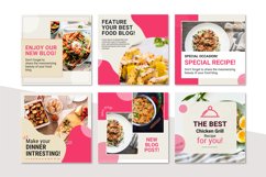 Food Instagram Post | Canva Branding Kit | Food Aesthetic Product Image 3