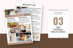 Food Media Kit | Editable Media Kit Template | Food Press Product Image 2