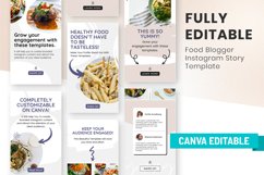 Food Instagram Story | Foodie Blogger Canva Template Product Image 4