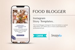 Food Instagram Story | Foodie Blogger Canva Template Product Image 5