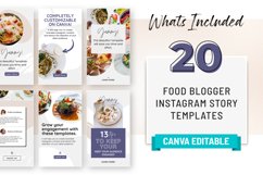 Food Instagram Story | Foodie Blogger Canva Template Product Image 7