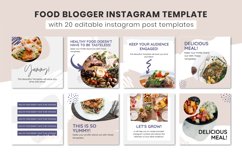 Editable Food Template | Editable Instagram Post Template Product Image 5