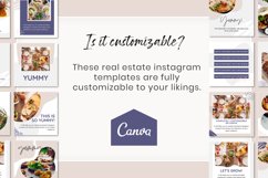 Editable Food Template | Editable Instagram Post Template Product Image 2