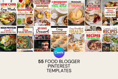 Food Blogger Pinterest Marketing Pin Product Image 1