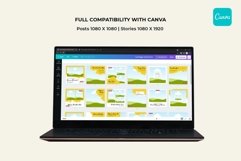 Food Blogger Yellow Instagram Templates| CANVA-PS-AI Product Image 7