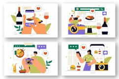 9 Food Blogging Illustration Product Image 3