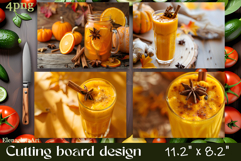FOOD cutting board sublimation PNG Product Image 1