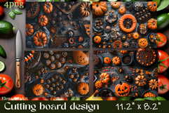 FOOD cutting board sublimation PNG Product Image 1