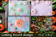 FOOD cutting board sublimation PNG Product Image 1
