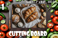 FOOD cutting board sublimation PNG Product Image 1