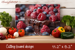 Dessert Sweet Food Cutting Board sublimation Product Image 1