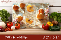 Dessert Sweet Food Cutting Board sublimation Product Image 1